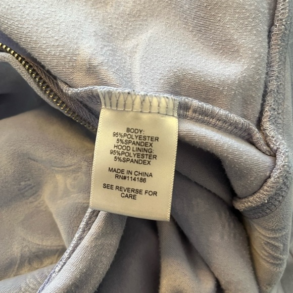 Juicy Couture Lavender Patterned tracksuit vest size medium - Picture 8 of 8